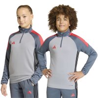 adidas Tiro 26 Essentials Kids Trainingsoberteil Kinder - light onix/onix/semi lucid red