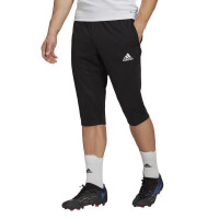 adidas Entrada 22 Trainingshose 3/4 Herren- schwarz-S