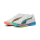 Puma Accelerate Nitro SQD 4 Game On Handballschuhe - weiß/blau/gelb/lila