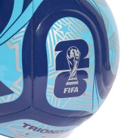 adidas World Cup 26 Trionda Club Ball - night indigo/semi pink glow/silver met.