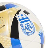 adidas Argentinien 25 Miniball - white/icey blue/glory blue/black