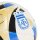 adidas Argentinien 25 Miniball - white/icey blue/glory blue/black