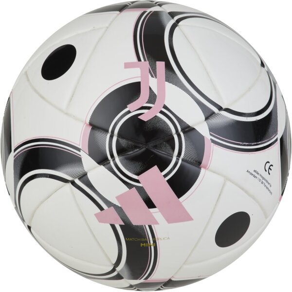 adidas Juventus Turin Home Miniball - white/black/bliss pink