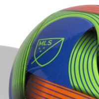 adidas 2026 Major League Soccer Club Ball - hi-res blue/green/orange/yellow