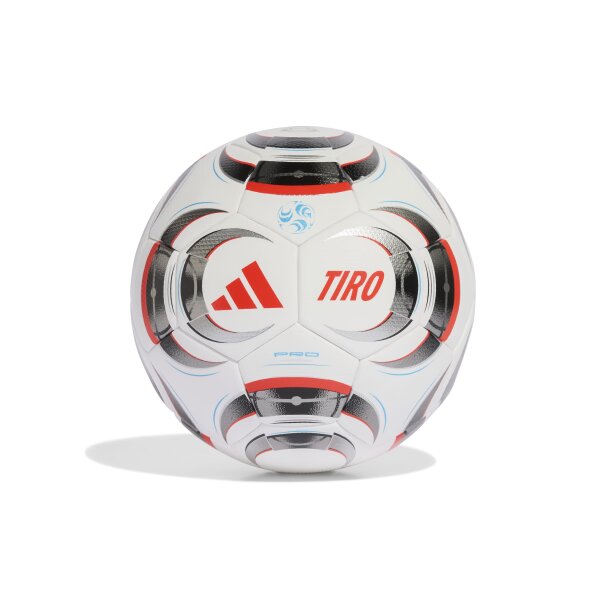 adidas Tiro Pro Ball - white/black/bright red