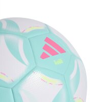 adidas Messi Lge Ball - white/flash aqua/halo mint/lucid pink