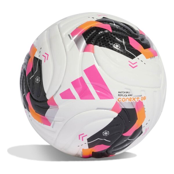 adidas Conext26 Mini Ball - white/black/silver met.