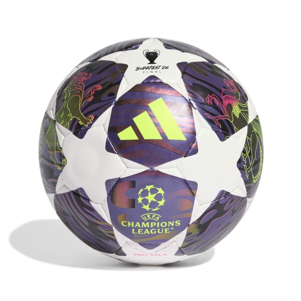 Adidas Ucl Pro Sal F Ball - Dark Purple/white/solar Yellow - Futs