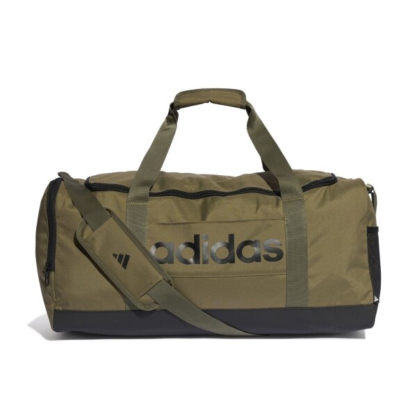 adidas Linear Duffelbag M - olive strata