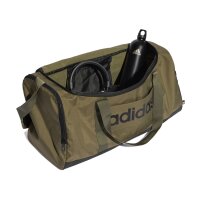 adidas Linear Duffelbag M - olive strata