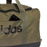 adidas Linear Duffelbag M - olive strata
