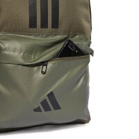 adidas Classic Back To School 3-Streifen Rucksack - olive strata
