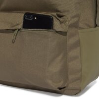 adidas Classic 3-Streifen Logo Rucksack - olive strata