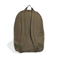 adidas Classic 3-Streifen Logo Rucksack - olive strata