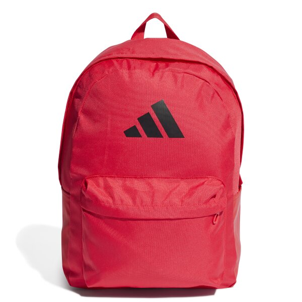 adidas Classic 3-Streifen Logo Rucksack - pure ruby