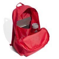 adidas Classic 3-Streifen Logo Rucksack - pure ruby