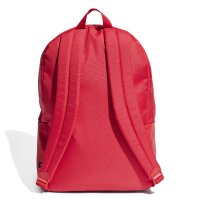 adidas Classic 3-Streifen Logo Rucksack - pure ruby