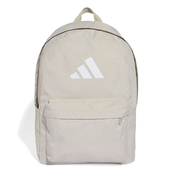 adidas Classic 3-Streifen Logo Rucksack - wonder alumina/white