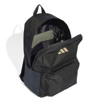 adidas Essentials 3-Streifen Logo Rucksack - carbon