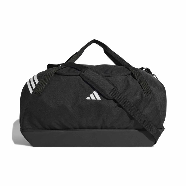 adidas Tiro Duffelbag Gross Mit Bodenfach - black/white
