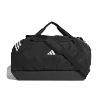 adidas Tiro Duffelbag Gross Mit Bodenfach - black/white