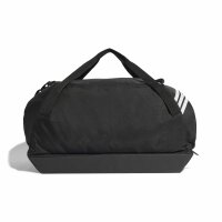 adidas Tiro Duffelbag Gross Mit Bodenfach - black/white