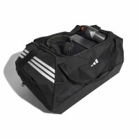 adidas Tiro Duffelbag Gross Mit Bodenfach - black/white