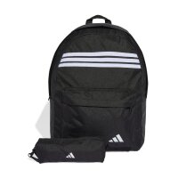 adidas Classic 3-Streifen Horizontal - black/white/white