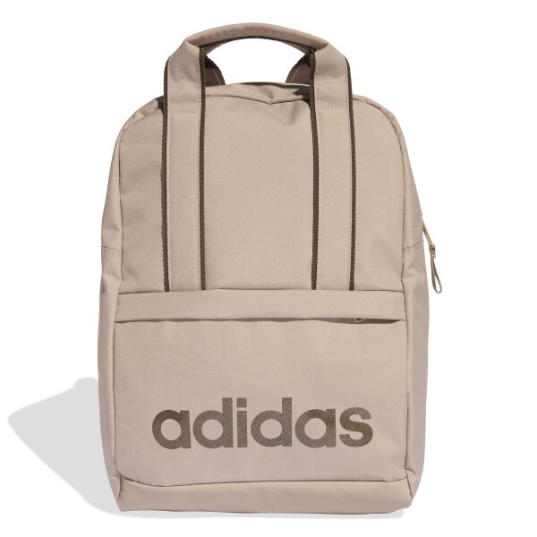adidas Linear Essentials Rucksack Damen - wonder taupe/earth strata