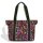 adidas Farm Bowling Tasche Damen - black/glory purple/active maroon