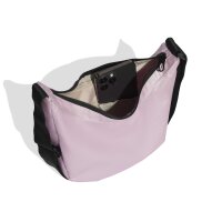 adidas Glow Schultertasche Damen - ice lavender/white