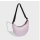 adidas Glow Schultertasche Damen - ice lavender/white