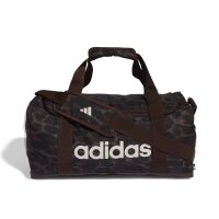 adidas Linear Graphic Duffelbag - earth strata/shadow brown