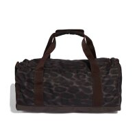 adidas Linear Graphic Duffelbag - earth strata/shadow brown