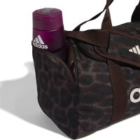 adidas Linear Graphic Duffelbag - earth strata/shadow brown