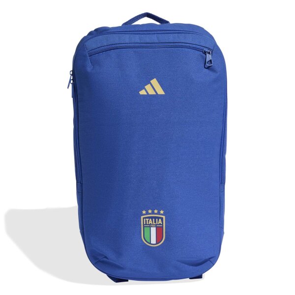 adidas Italien Fußball Rucksack - bold blue/light football gold