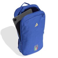 adidas Italien Fußball Rucksack - bold blue/light football gold