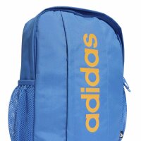 adidas Kids Linear Rucksack Kinder - ray blue/pure tangerine