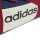 adidas Linear Duffelbag S Im Colourblocking-Style - dark blue/off white/active maroon