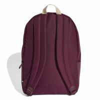 adidas Classic Tape Rucksack - maroon/crystal linen