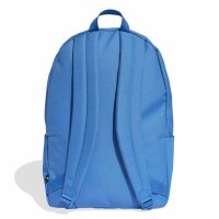 adidas Classic 3-Streifen Logo Rucksack - ray blue/white