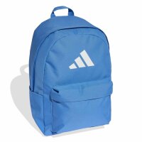 adidas Classic 3-Streifen Logo Rucksack - ray blue/white