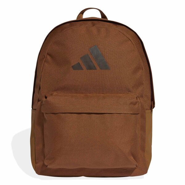 adidas Classic 3-Streifen Logo Rucksack - dusky bronze/aurora coffee
