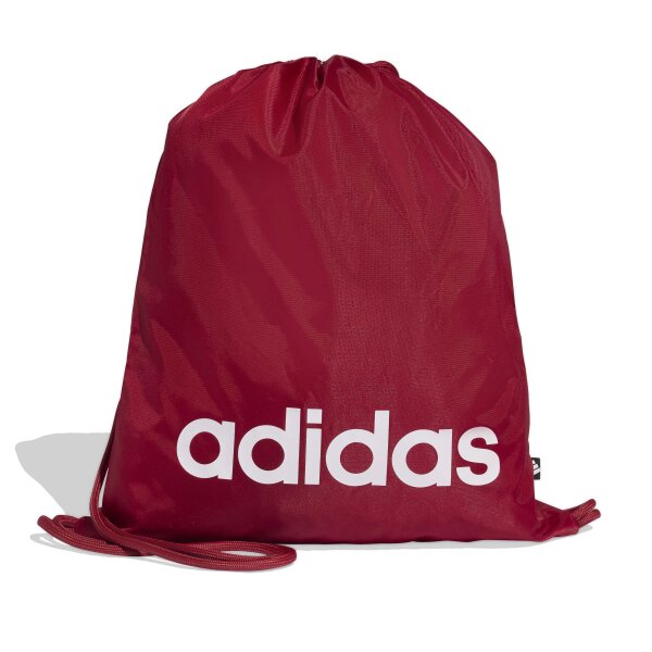 adidas Linear Sportbeutel - active maroon/white