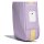 adidas Cooler Bag Small - powder plum/white/semi ice tangerine