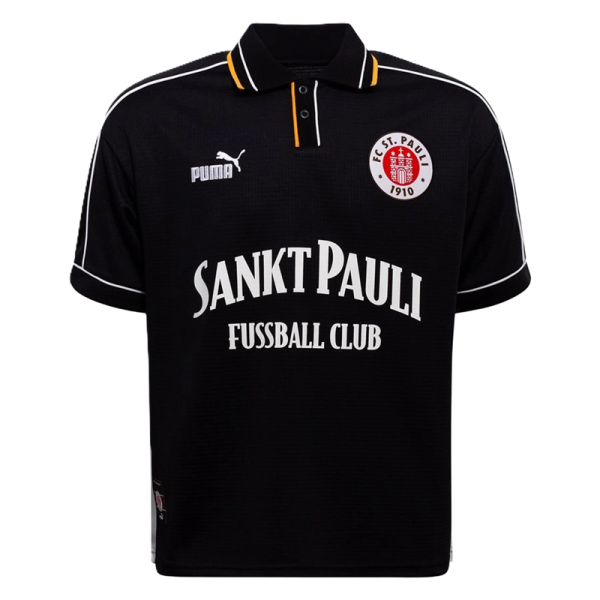 Puma FC St. Pauli Retro Trikot Home 25/26 Herren - schwarz/weiß