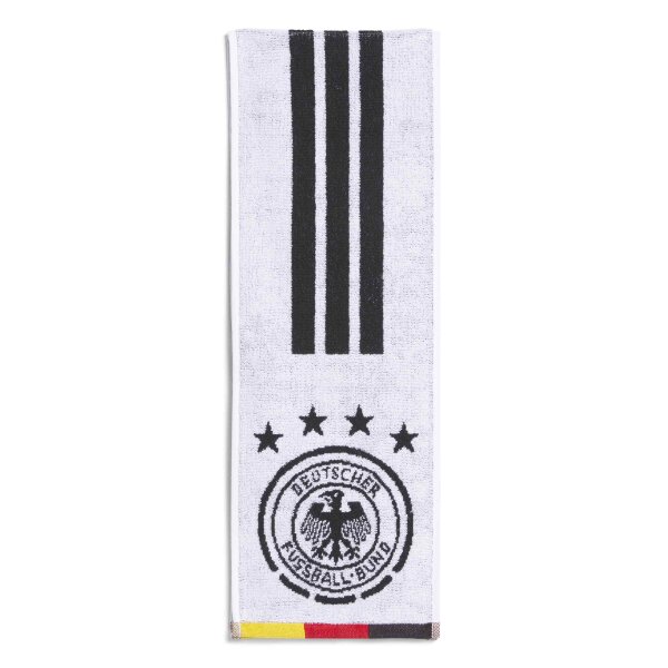 adidas DFB Handtuch WM2026 - weiß/schwarz/rot/gold