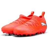 Puma Future 9 Match MG Kinder Unleashed - rot/silber