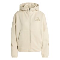 adidas Z.N.E. Zip-Hoodie Damen - beige
