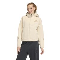 adidas Z.N.E. Zip-Hoodie Damen - beige